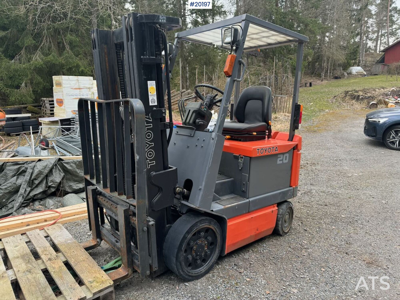 Forklift Toyota 5FBCU20: gambar 1