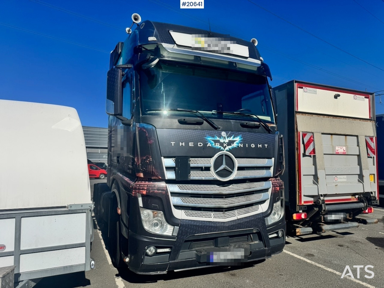Mercedes 2551 - Tractor head: gambar 1 Mercedes 2551 - Tractor head: gambar 1
