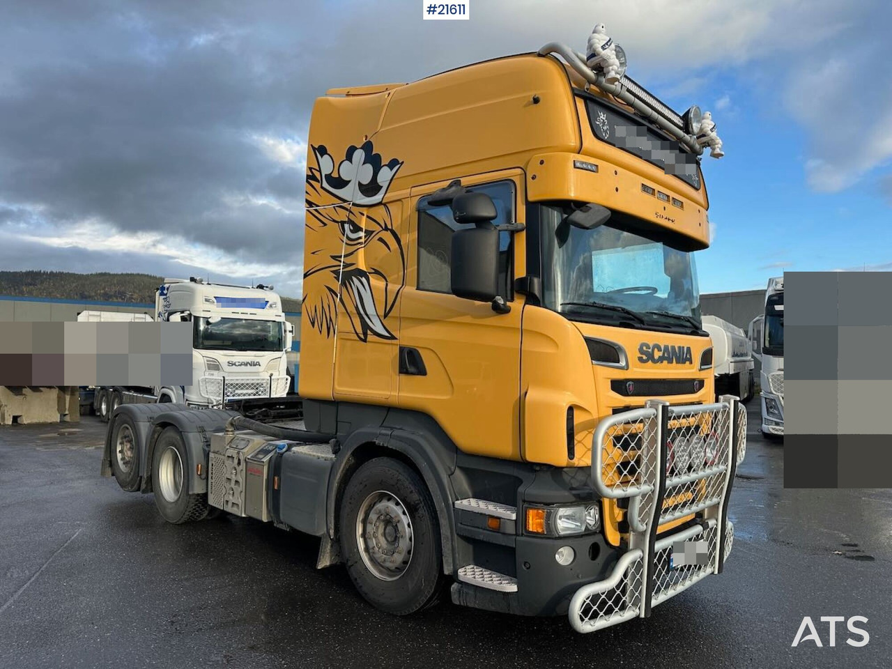 Tractor head Scania R560 6x2 trekkvogn. SE VIDEO.: gambar 6