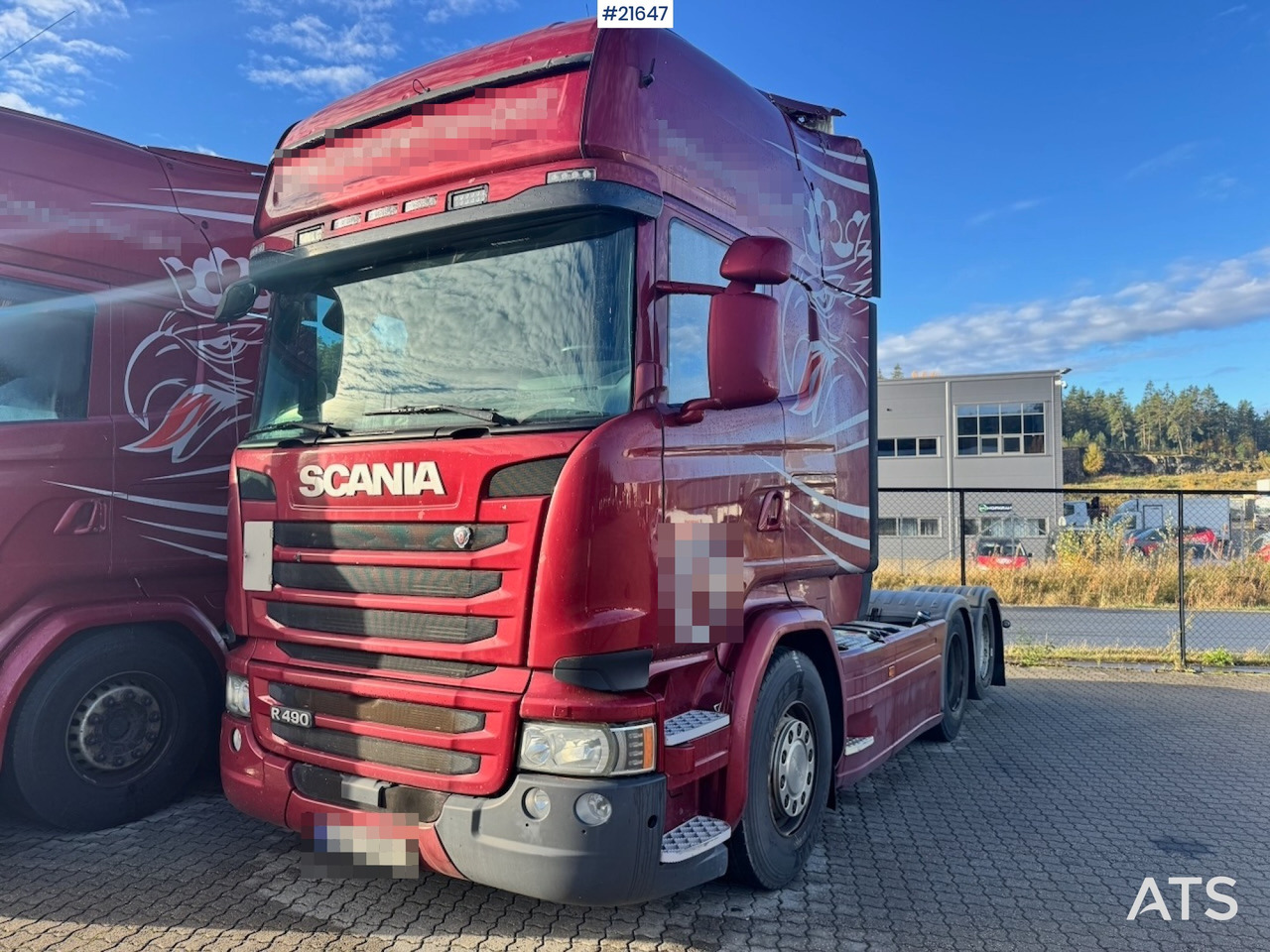 Scania Scania R490 6x2 Trekkvogn. ADR godkjent. - Tractor head: gambar 1 Scania Scania R490 6x2 Trekkvogn. ADR godkjent. - Tractor head: gambar 1