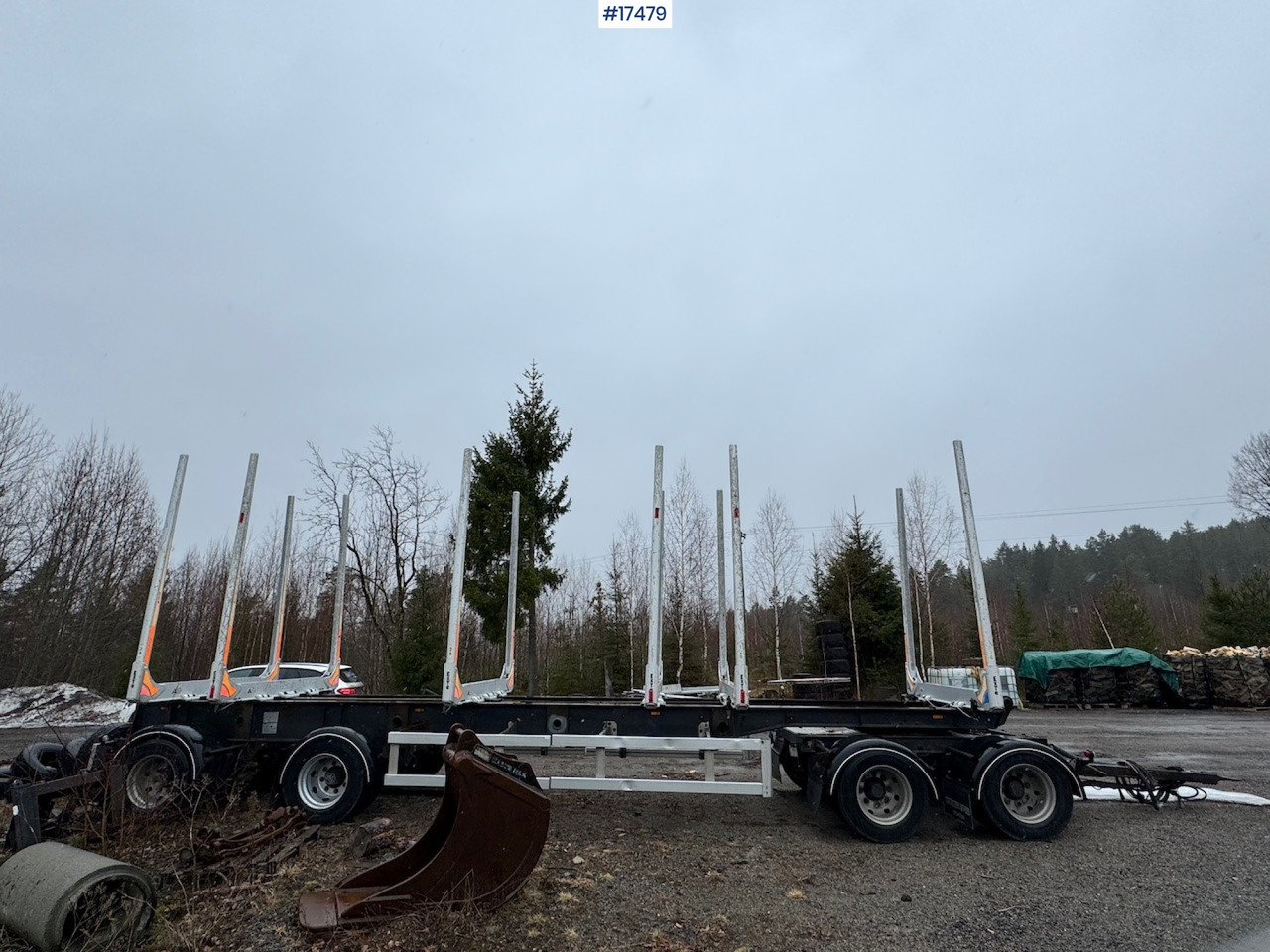 Trailer-Bygg Trailer-Bygg tømmerhenger - Trailer pengangkut kayu: gambar 5 Trailer-Bygg Trailer-Bygg tømmerhenger - Trailer pengangkut kayu: gambar 5