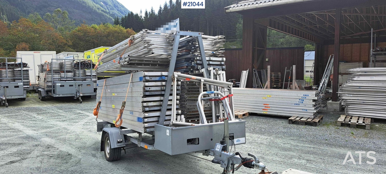 Temared Temared stillashenger m/ 162m2 stillas - Trailer: gambar 1 Temared Temared stillashenger m/ 162m2 stillas - Trailer: gambar 1