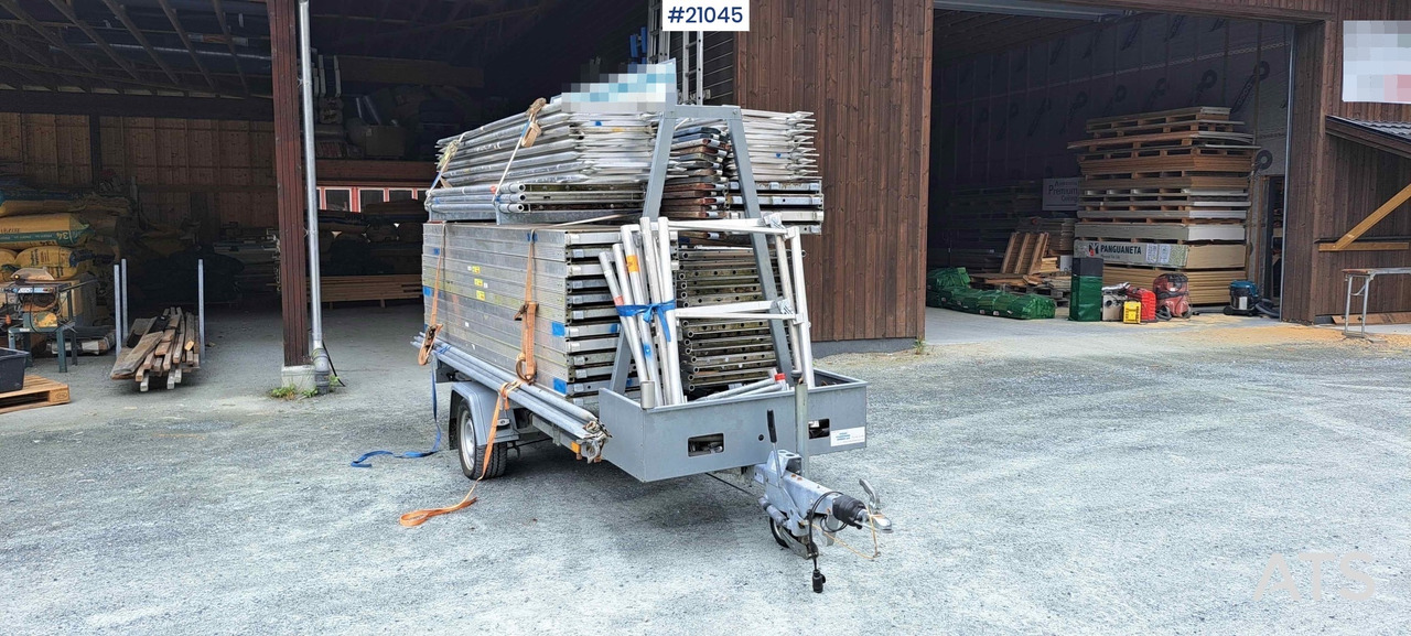 Temared Temared stillashenger m/ 162m2 stillas - Trailer: gambar 1 Temared Temared stillashenger m/ 162m2 stillas - Trailer: gambar 1