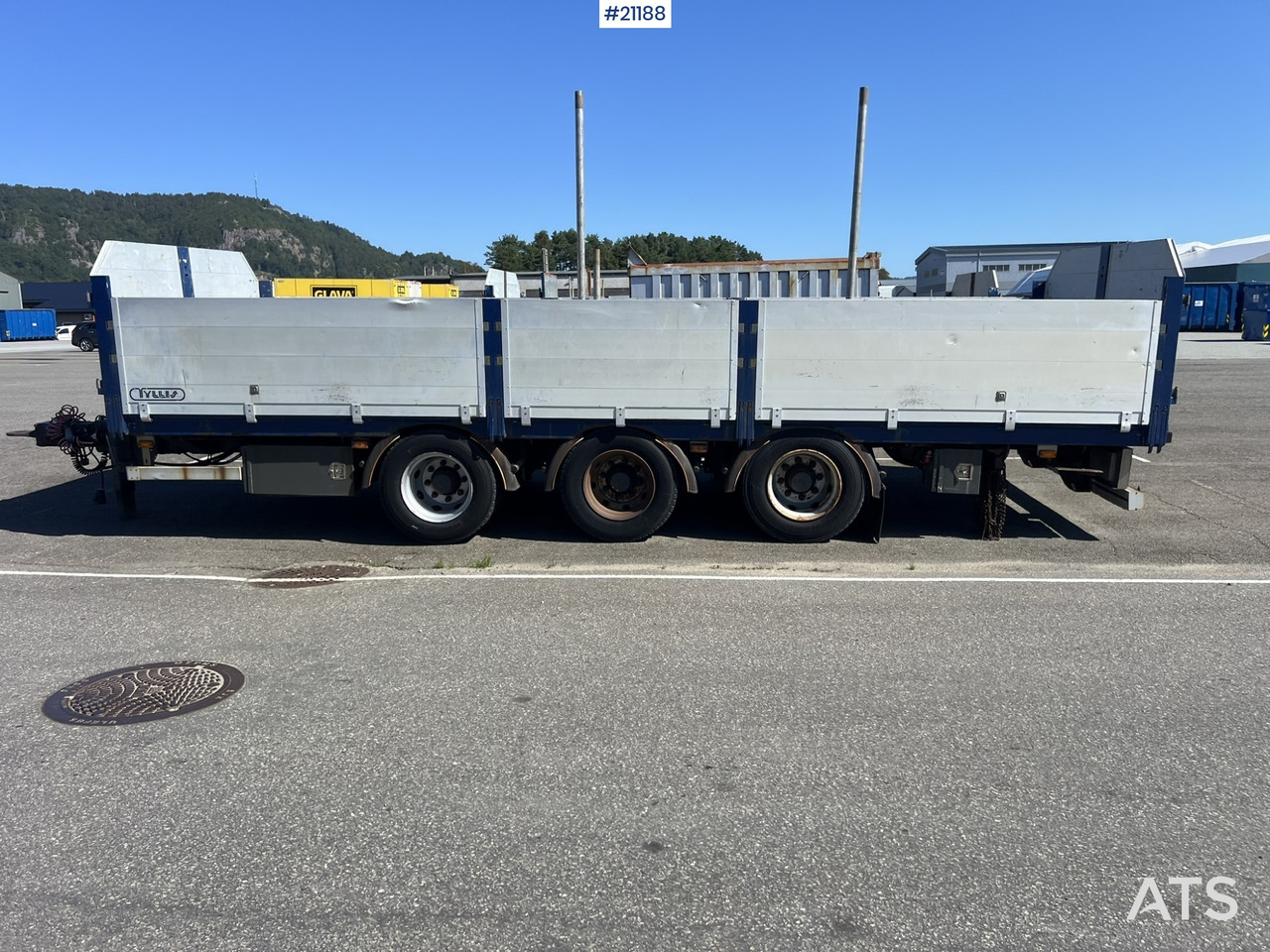 Tyllis 3 akslet - Trailer flatbed: gambar 3 Tyllis 3 akslet - Trailer flatbed: gambar 3