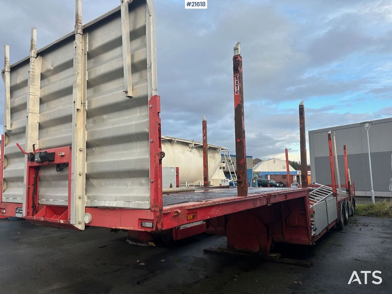 Semi-trailer low bed Vang DC 111 Ts 3 akslet brønnhenger: gambar 9 Semi-trailer low bed Vang DC 111 Ts 3 akslet brønnhenger: gambar 9