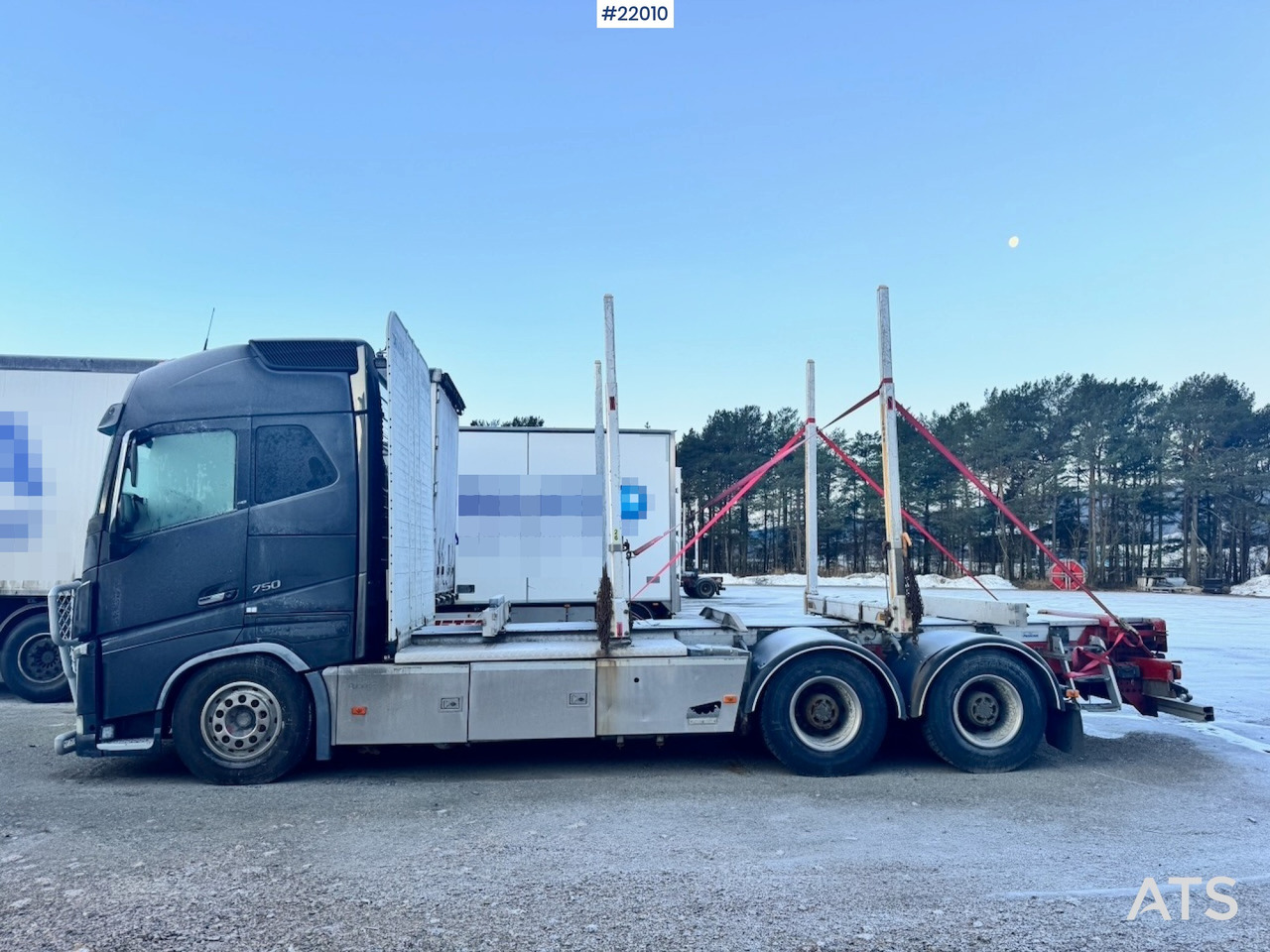 Volvo 2014 Volvo FH750 6x4 Tømmerbil. Uten kran - Truk logging: gambar 3 Volvo 2014 Volvo FH750 6x4 Tømmerbil. Uten kran - Truk logging: gambar 3