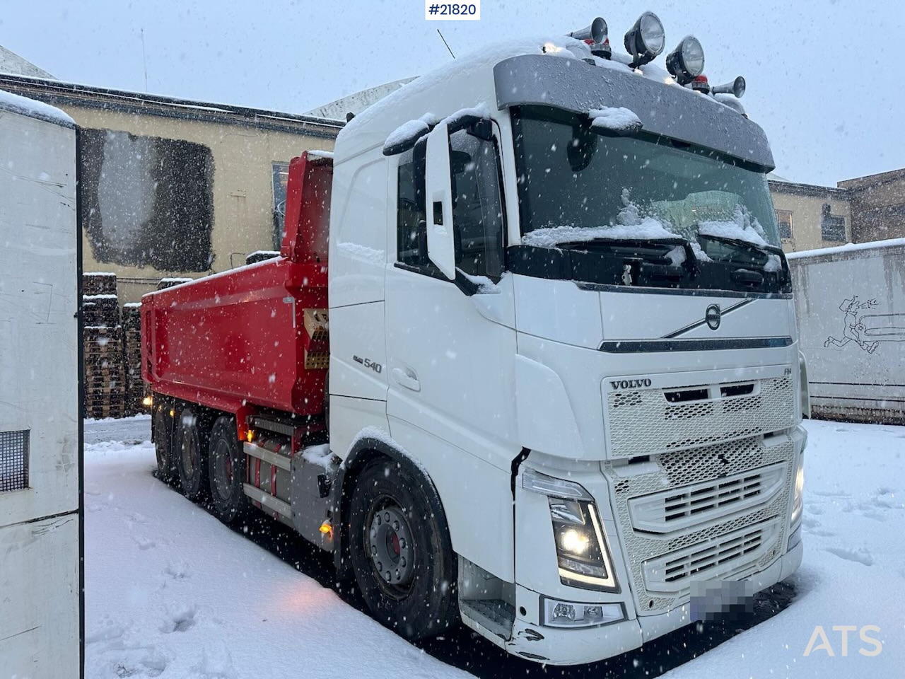 Volvo 2017 Volvo FH540 8x4 tippbil m/ ny dual clutch - Truk jungkit: gambar 3 Volvo 2017 Volvo FH540 8x4 tippbil m/ ny dual clutch - Truk jungkit: gambar 3