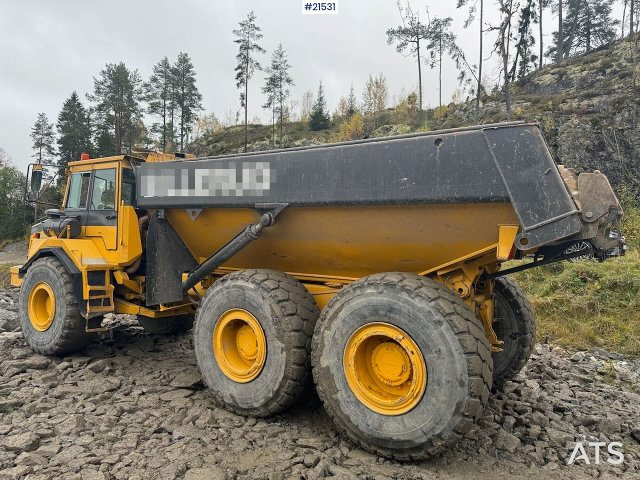 Volvo A25C - Tempat sampah artikulasi: gambar 5 Volvo A25C - Tempat sampah artikulasi: gambar 5