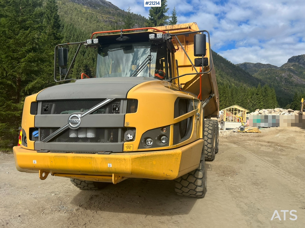 Volvo A25G - Tempat sampah artikulasi: gambar 2 Volvo A25G - Tempat sampah artikulasi: gambar 2