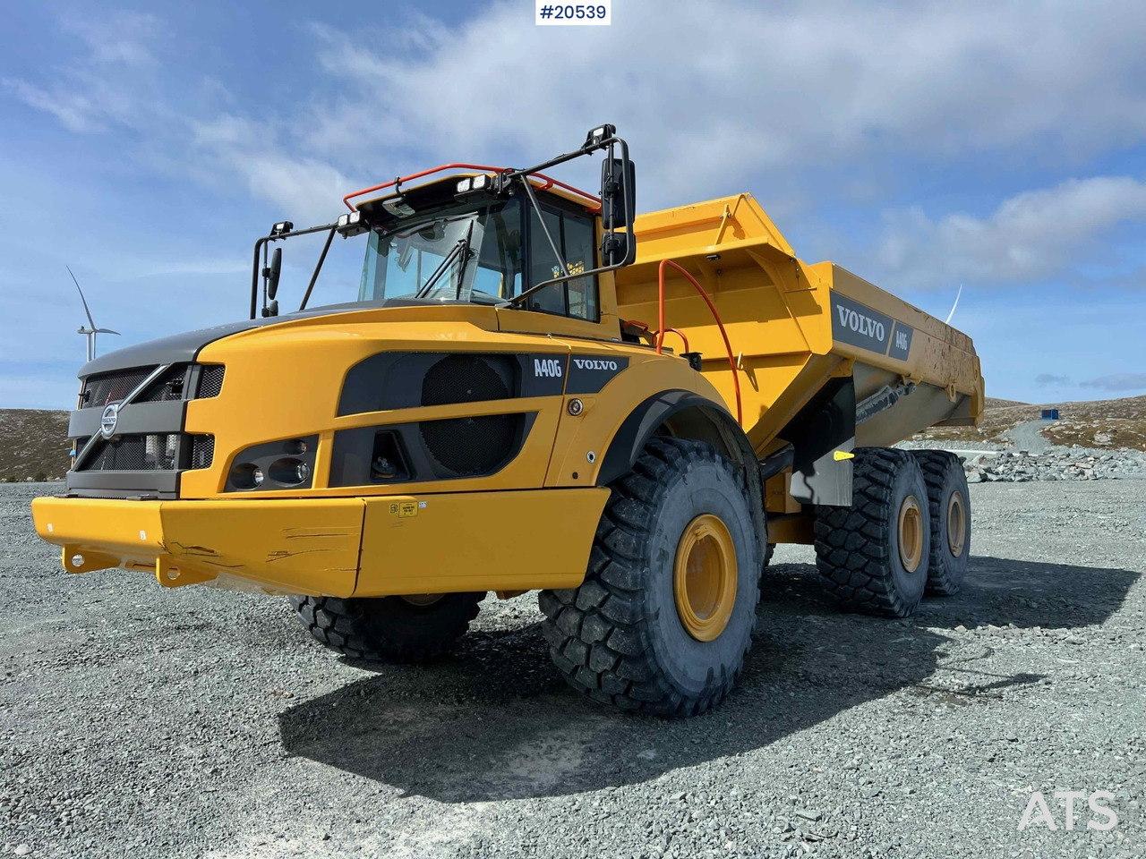 Volvo A40G - Tempat sampah: gambar 1 Volvo A40G - Tempat sampah: gambar 1