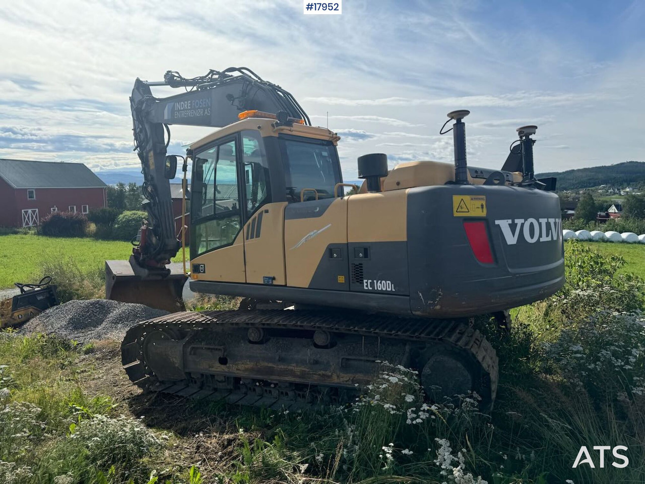Volvo EC160DL - Ekskavator perayap: gambar 1 Volvo EC160DL - Ekskavator perayap: gambar 1
