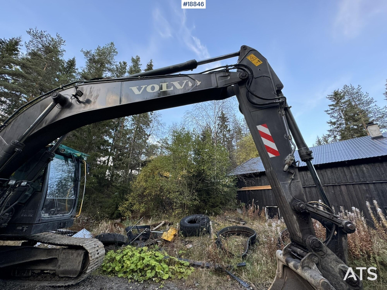 Ekskavator perayap Volvo EC210CL: gambar 8