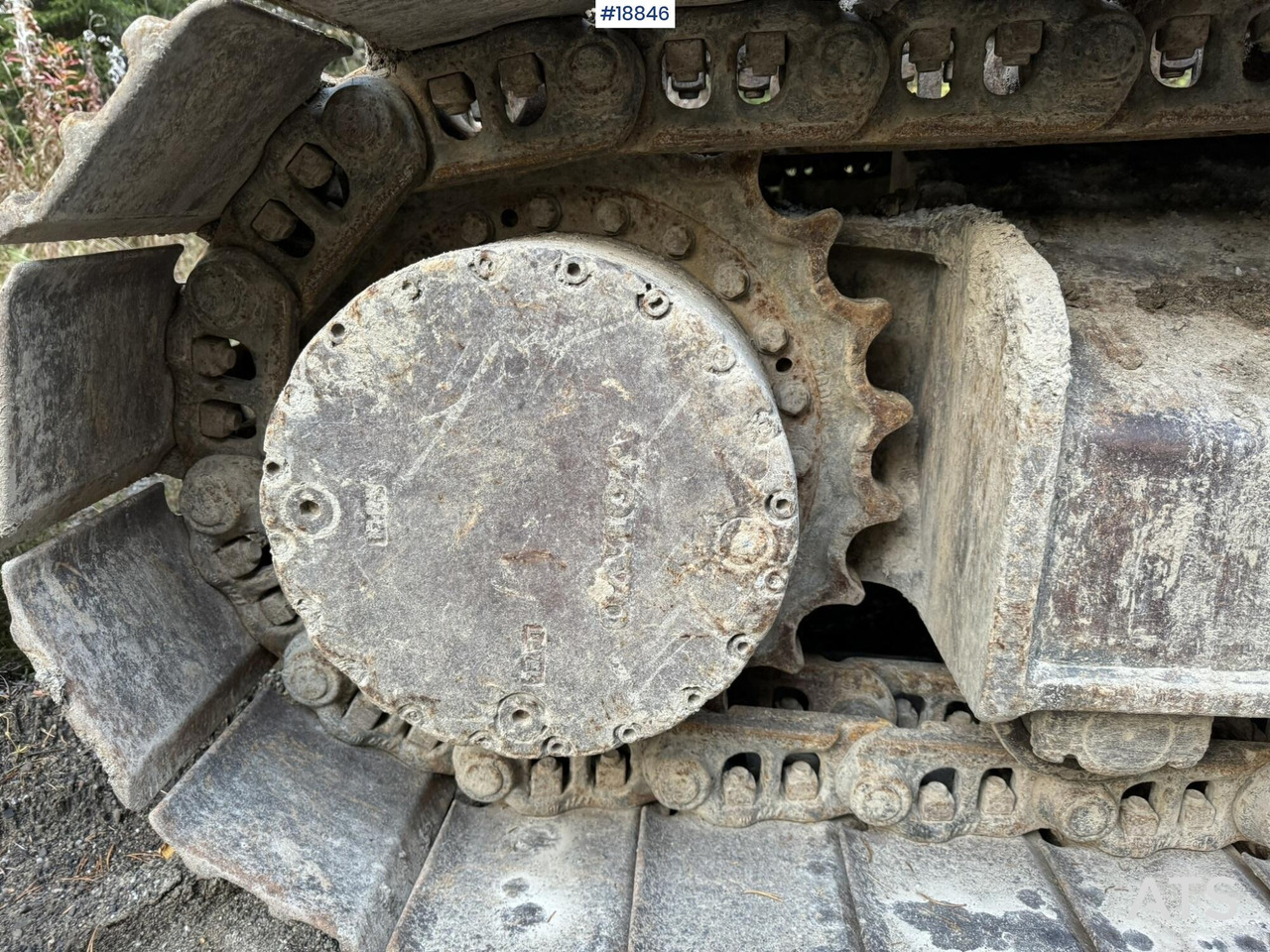 Ekskavator perayap Volvo EC210CL: gambar 39