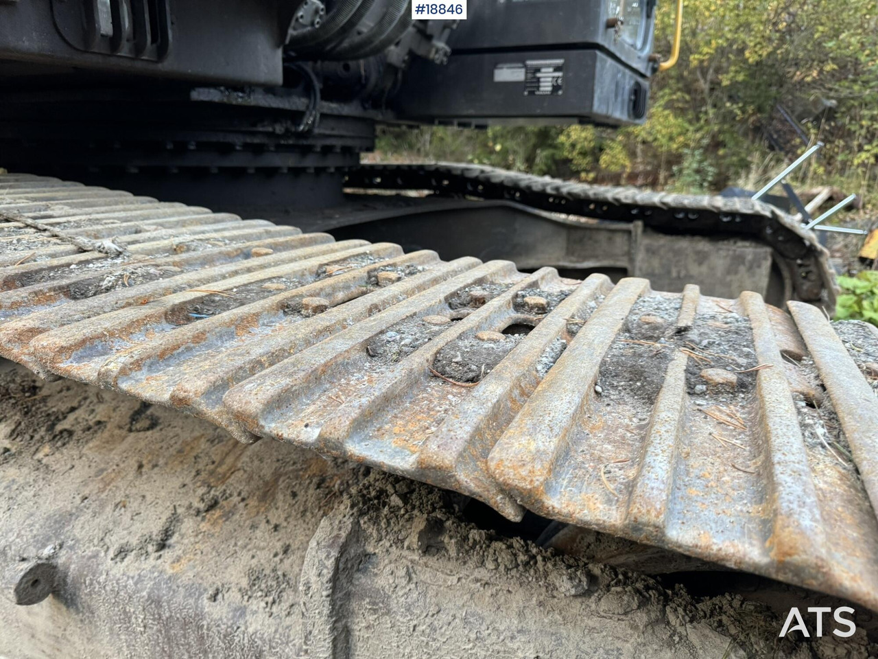 Ekskavator perayap Volvo EC210CL: gambar 41