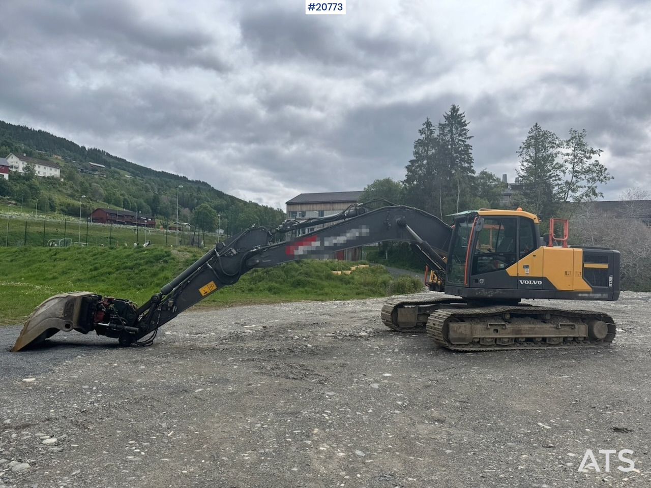 Volvo EC220EL - Ekskavator perayap: gambar 1 Volvo EC220EL - Ekskavator perayap: gambar 1