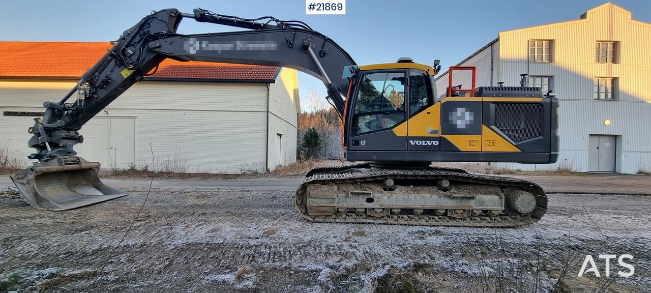 Volvo EC300el gravemaskin m/ Tannskuffe, Pusseskuffe, Rototilt og Gps - Ekskavator: gambar 1 Volvo EC300el gravemaskin m/ Tannskuffe, Pusseskuffe, Rototilt og Gps - Ekskavator: gambar 1