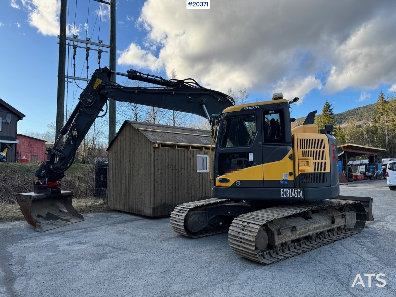 Volvo ECR145DL - Ekskavator: gambar 1 Volvo ECR145DL - Ekskavator: gambar 1