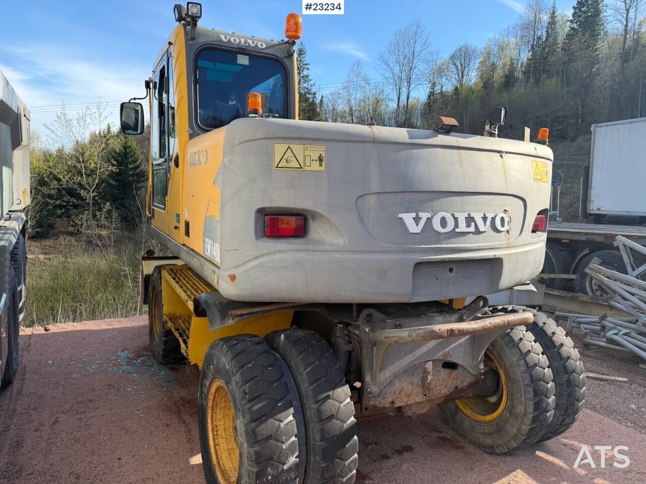 Volvo EW 140 B - Ekskavator roda: gambar 3 Volvo EW 140 B - Ekskavator roda: gambar 3