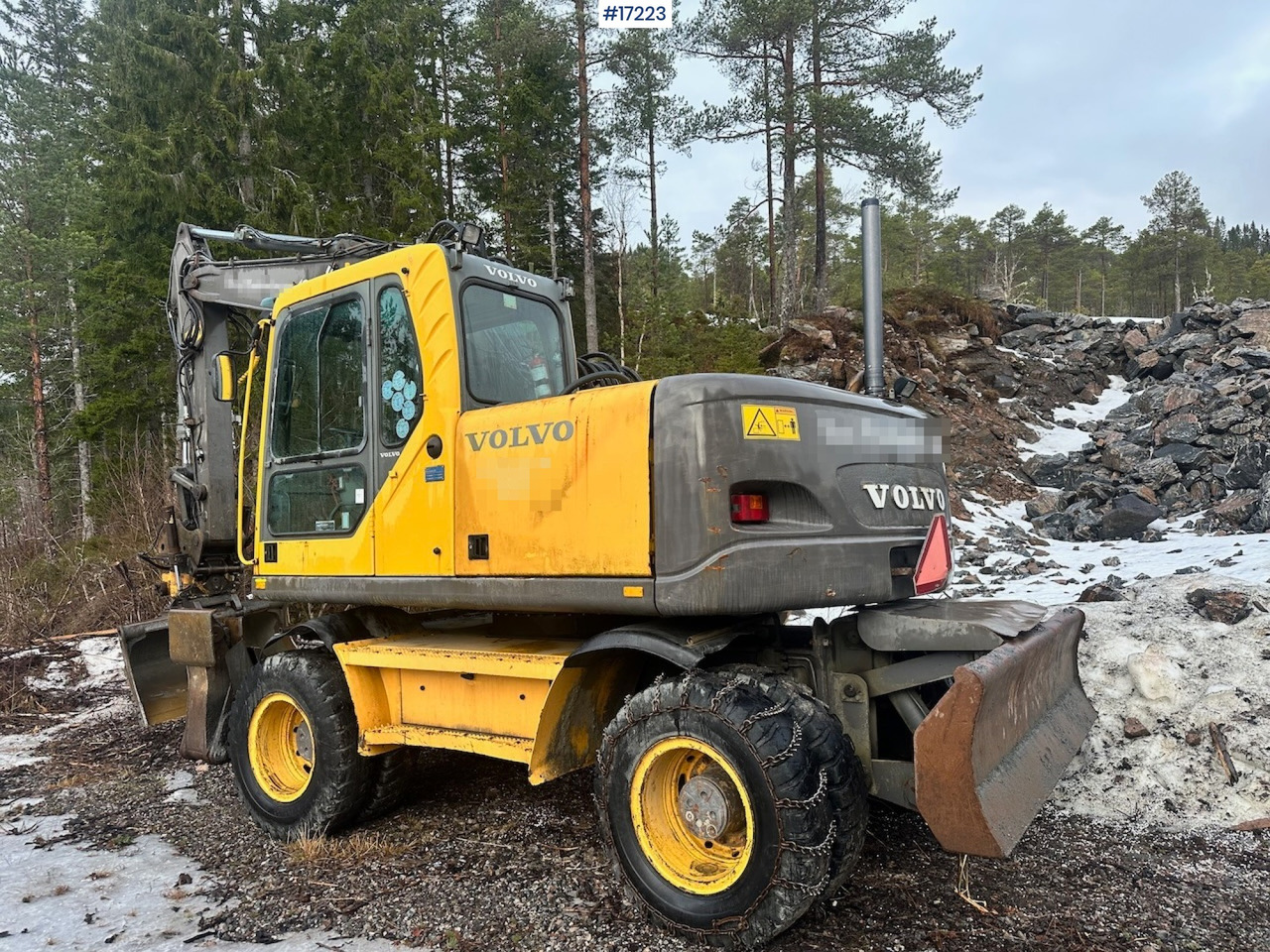 Volvo EW160B - Ekskavator: gambar 3 Volvo EW160B - Ekskavator: gambar 3