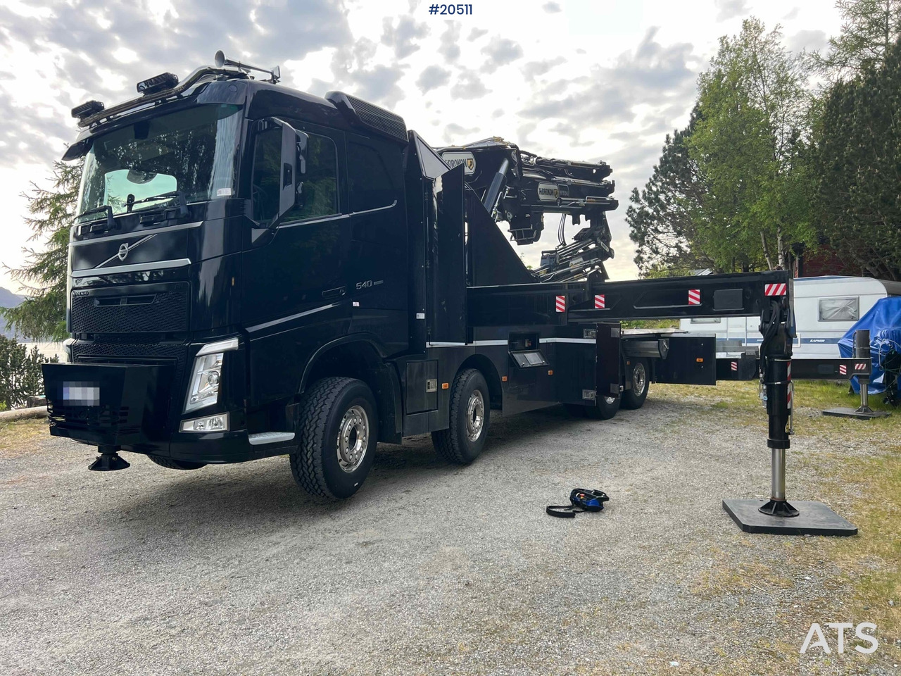 Volvo FH 540 8x2 Kranbil m/ 2021 165 t/m HIDROKON kran m/ jibb og vinsj og enn masse utstyr! SE VIDEO - Truk derek: gambar 2 Volvo FH 540 8x2 Kranbil m/ 2021 165 t/m HIDROKON kran m/ jibb og vinsj og enn masse utstyr! SE VIDEO - Truk derek: gambar 2