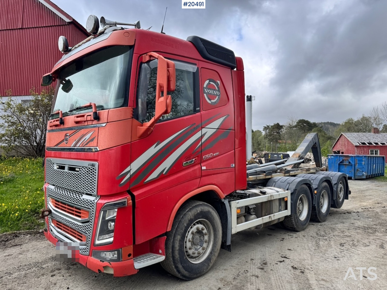Volvo FH16 650 - Hook lift: gambar 2 Volvo FH16 650 - Hook lift: gambar 2