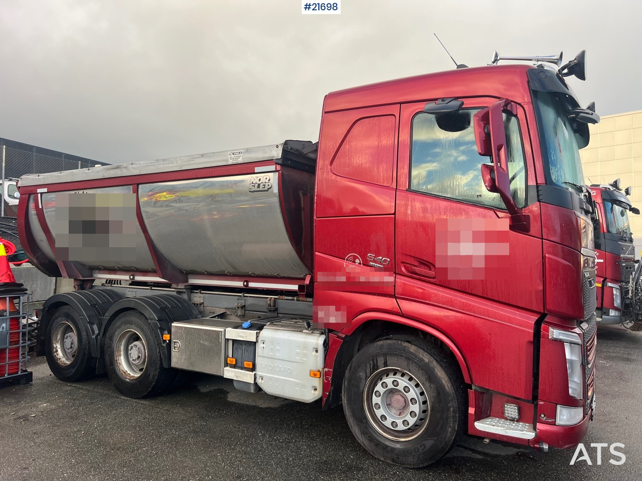 Volvo FH540 6x4 tippbil m/ asfaltkasse og tippkasse - Truk jungkit: gambar 5 Volvo FH540 6x4 tippbil m/ asfaltkasse og tippkasse - Truk jungkit: gambar 5