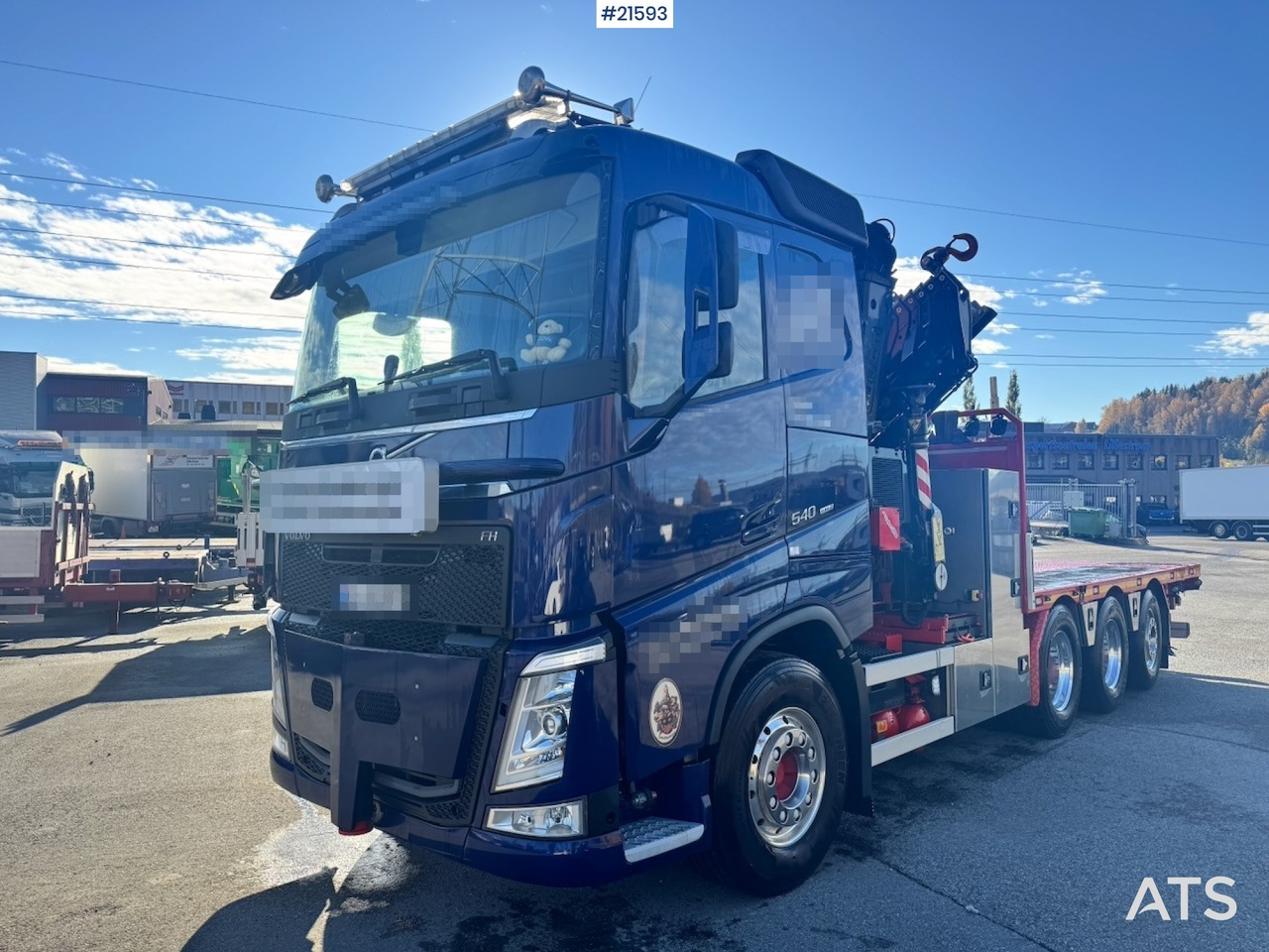 Volvo FH540 Kombibil - Truk derek: gambar 1 Volvo FH540 Kombibil - Truk derek: gambar 1
