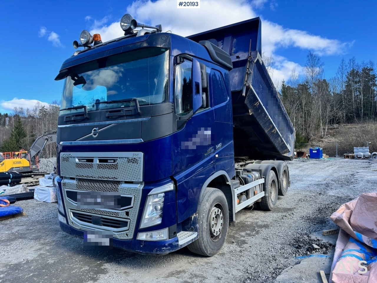 Volvo FH540 - Truk jungkit: gambar 1 Volvo FH540 - Truk jungkit: gambar 1
