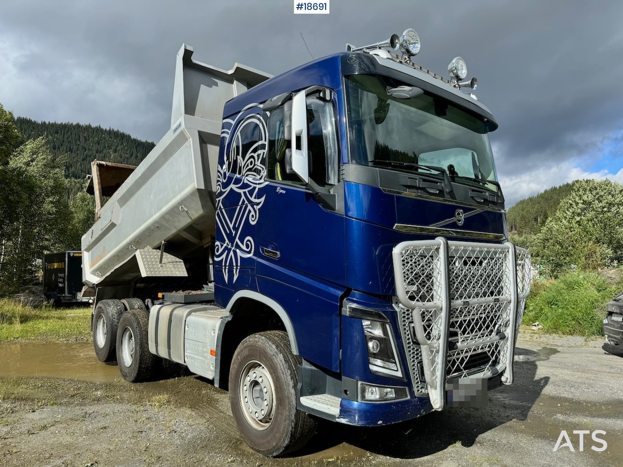 Volvo FH650 - Truk jungkit: gambar 1 Volvo FH650 - Truk jungkit: gambar 1
