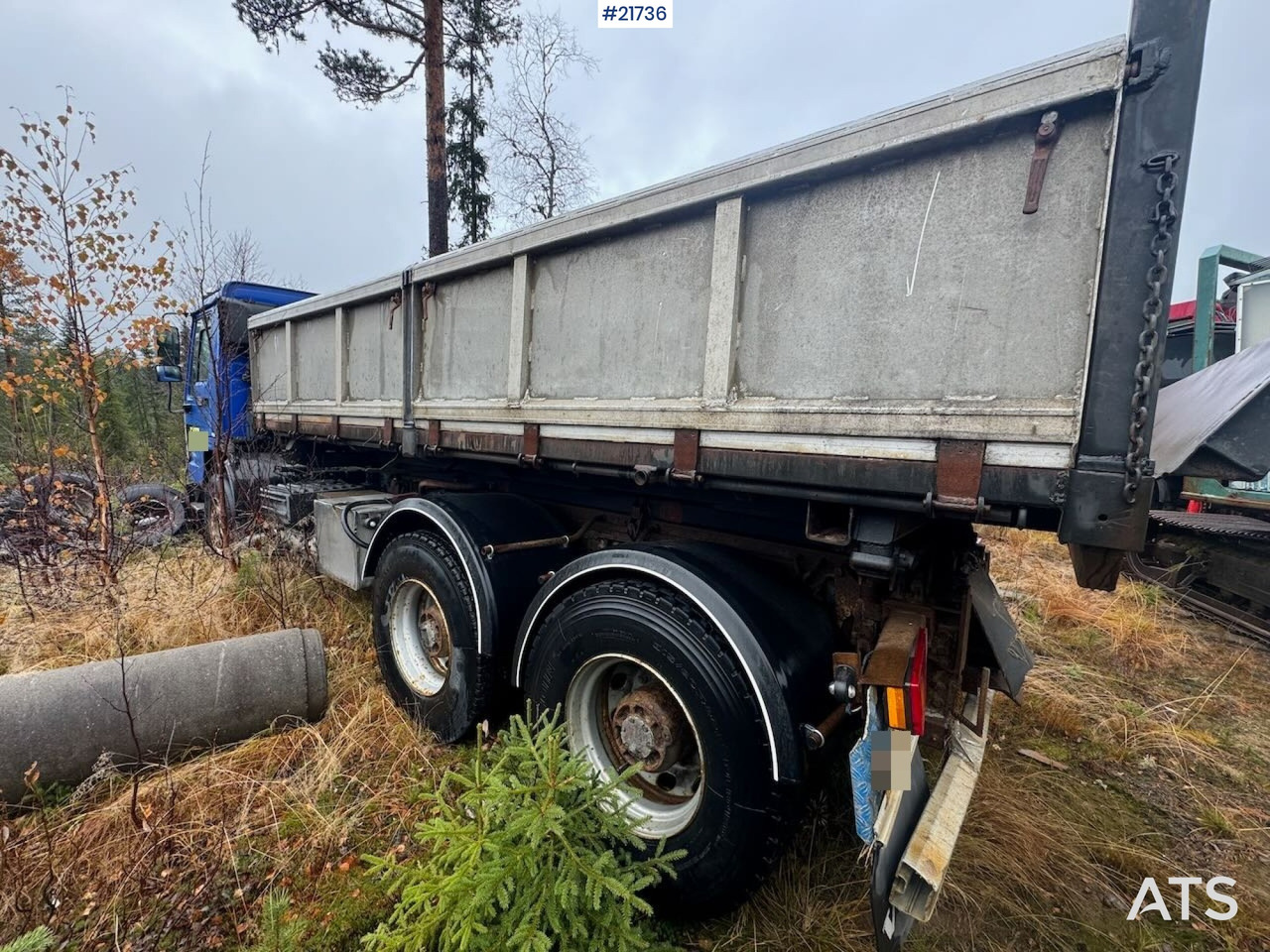 Volvo FL12 m/ 22 t/m Palfinger kran, tømmerflak, Dumperkasse og plan. - Truk derek: gambar 5 Volvo FL12 m/ 22 t/m Palfinger kran, tømmerflak, Dumperkasse og plan. - Truk derek: gambar 5