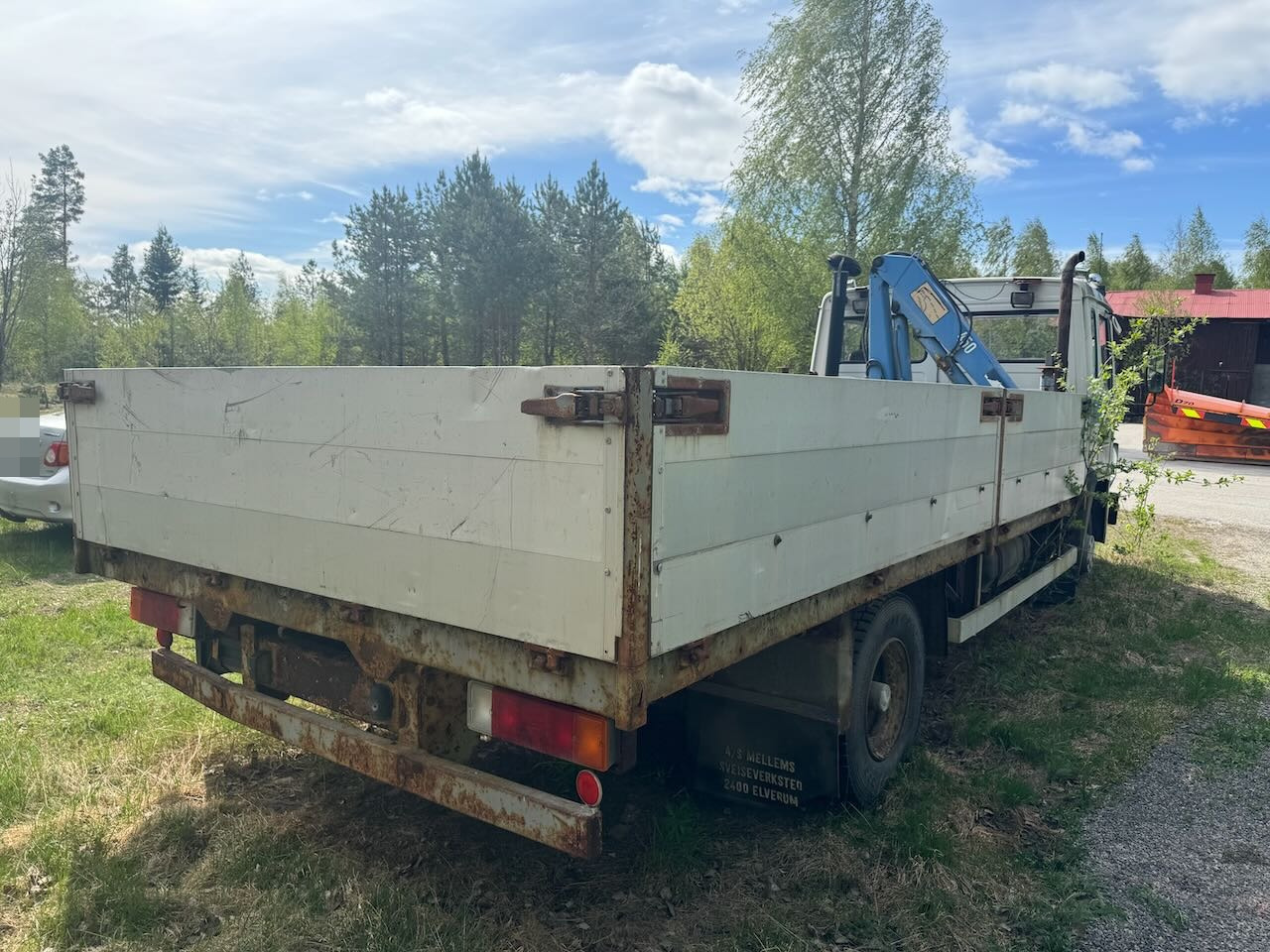 Volvo FL4 - Truk flatbed, Truk derek: gambar 5 Volvo FL4 - Truk flatbed, Truk derek: gambar 5