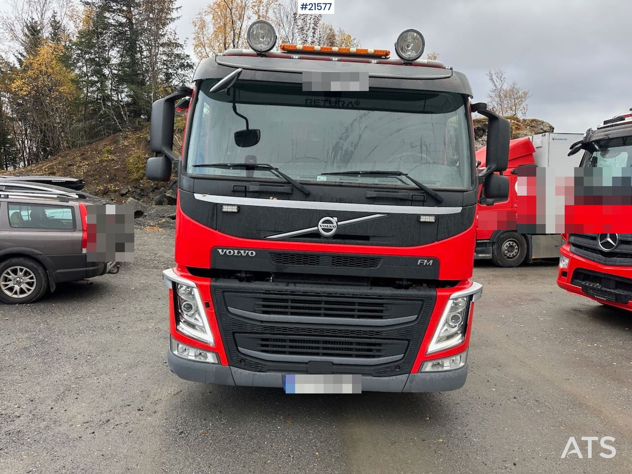 Volvo FM 410 liftdumper 6x2 m/ Laxo påbygg, utskyt og rotator. - Truk skip loader: gambar 4 Volvo FM 410 liftdumper 6x2 m/ Laxo påbygg, utskyt og rotator. - Truk skip loader: gambar 4