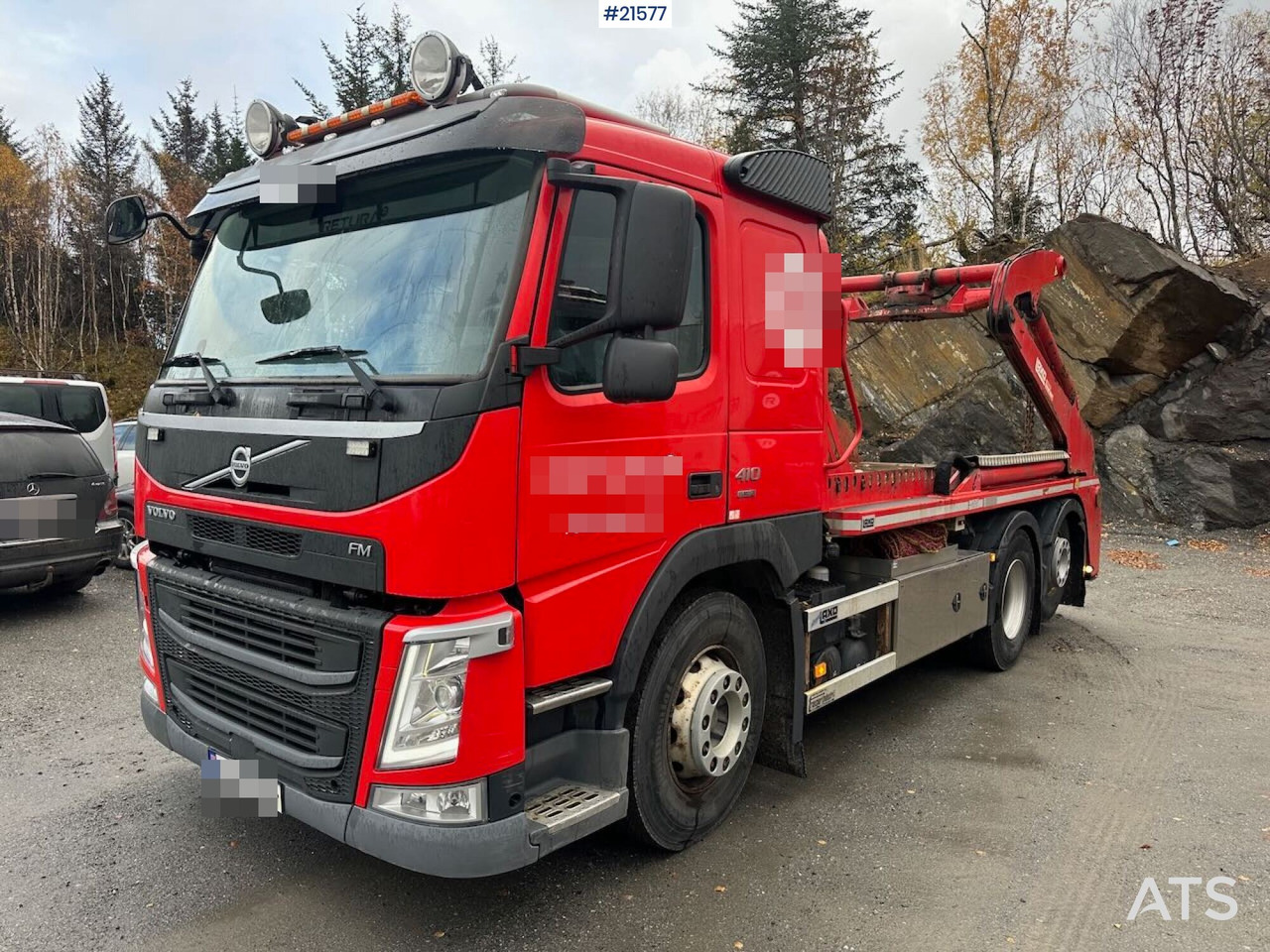 Volvo FM 410 liftdumper 6x2 m/ Laxo påbygg, utskyt og rotator. - Truk skip loader: gambar 3 Volvo FM 410 liftdumper 6x2 m/ Laxo påbygg, utskyt og rotator. - Truk skip loader: gambar 3