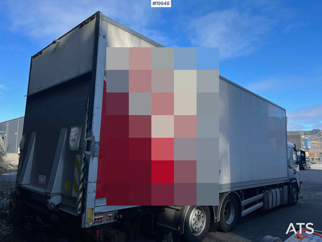 Truk box Volvo FM450: gambar 10