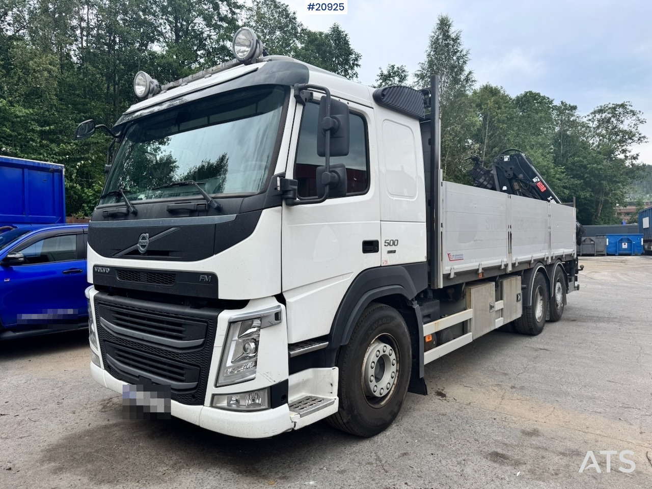 Volvo FM500 - Truk flatbed, Truk derek: gambar 1 Volvo FM500 - Truk flatbed, Truk derek: gambar 1