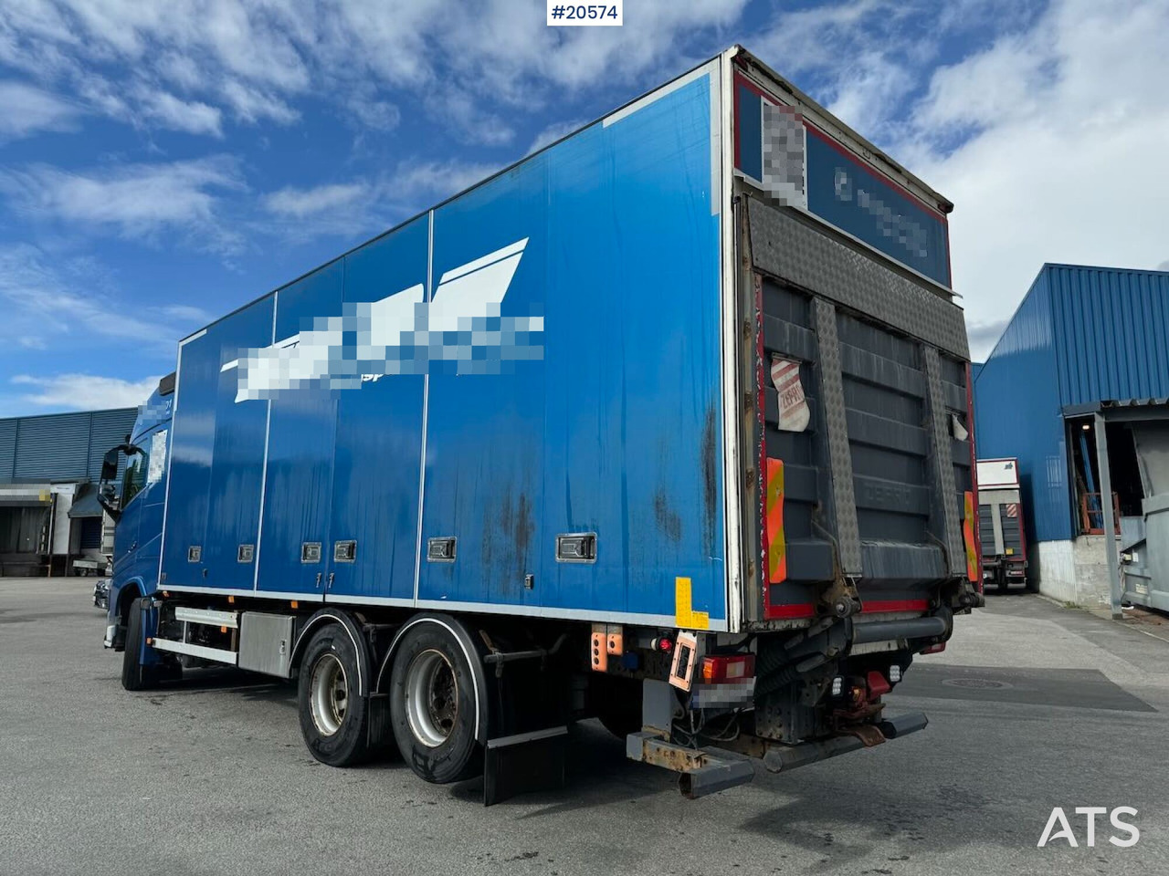 Volvo Fh540 6x2 skapbil m/ full sideåpning og lift - Truk box: gambar 3 Volvo Fh540 6x2 skapbil m/ full sideåpning og lift - Truk box: gambar 3