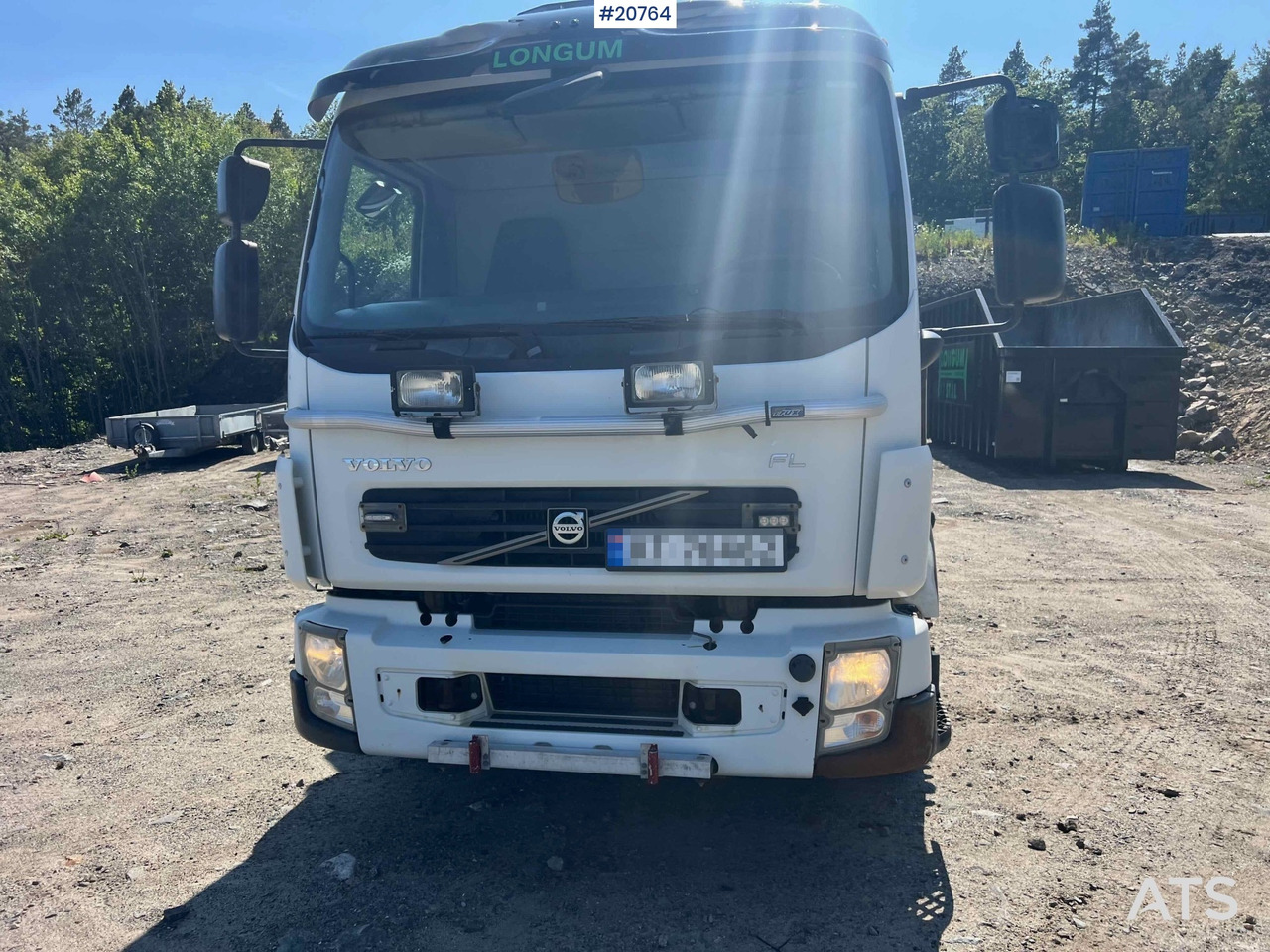 Volvo Fl-240 - Truk flatbed, Truk derek: gambar 5 Volvo Fl-240 - Truk flatbed, Truk derek: gambar 5