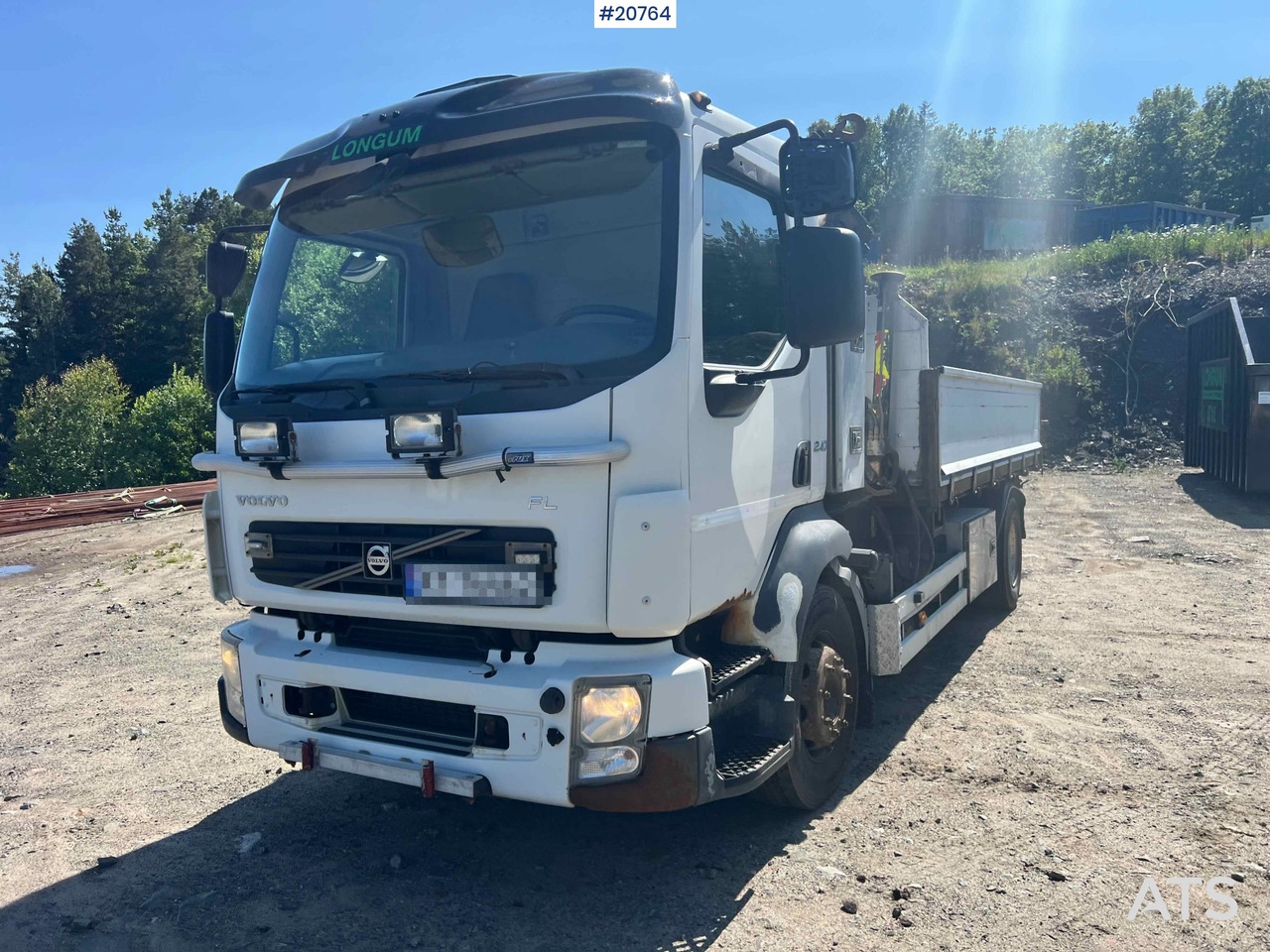 Volvo Fl-240 - Truk flatbed, Truk derek: gambar 3 Volvo Fl-240 - Truk flatbed, Truk derek: gambar 3
