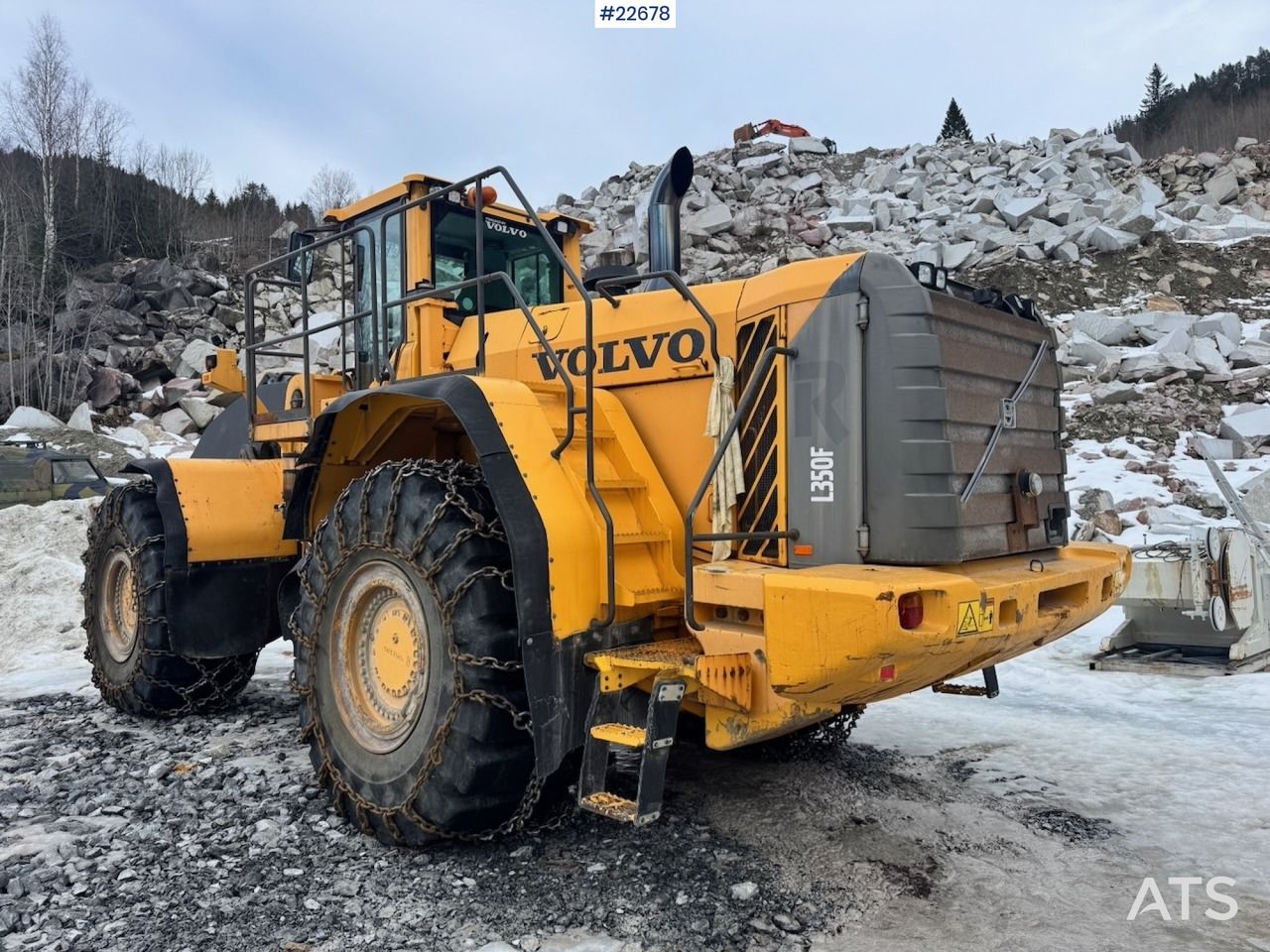 Volvo L350F Hjullaster m/ Skuffe - Wheel loader: gambar 4 Volvo L350F Hjullaster m/ Skuffe - Wheel loader: gambar 4