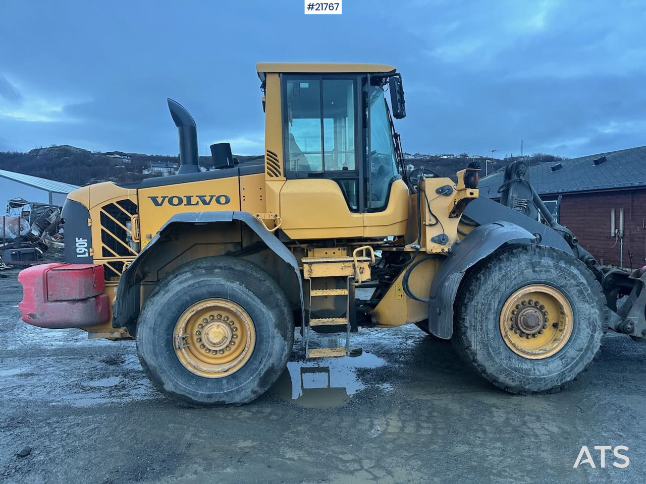 Volvo L90F hjullaster m/ Volvo gruskuffe. SE VIDEO - Wheel loader: gambar 1 Volvo L90F hjullaster m/ Volvo gruskuffe. SE VIDEO - Wheel loader: gambar 1