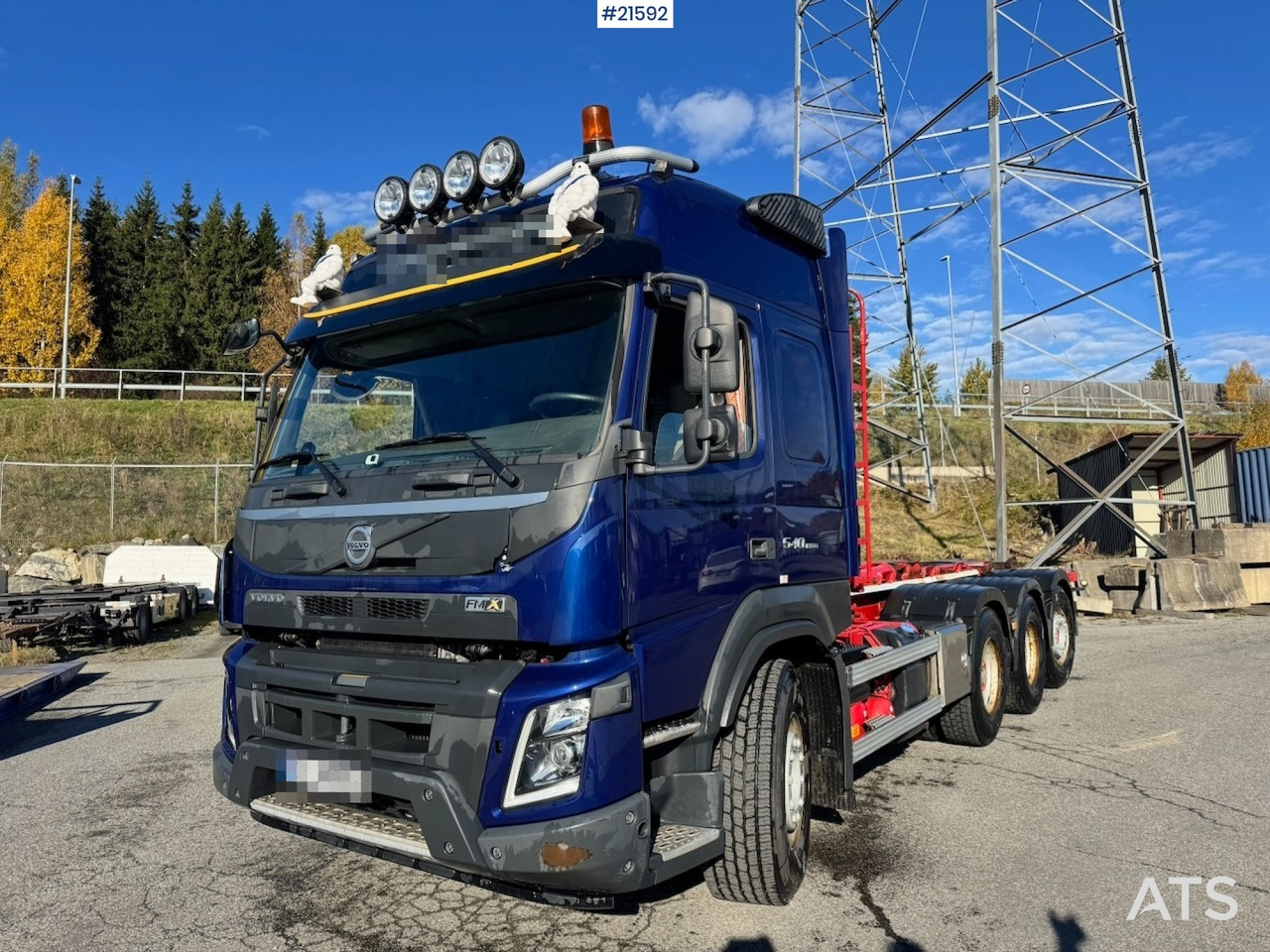 Volvo Volvo FMX540 8x4 Krokbil - Hook lift: gambar 1 Volvo Volvo FMX540 8x4 Krokbil - Hook lift: gambar 1