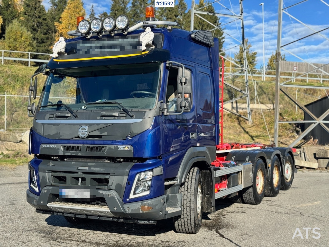 Volvo Volvo FMX540 8x4 Krokbil - Hook lift: gambar 2 Volvo Volvo FMX540 8x4 Krokbil - Hook lift: gambar 2