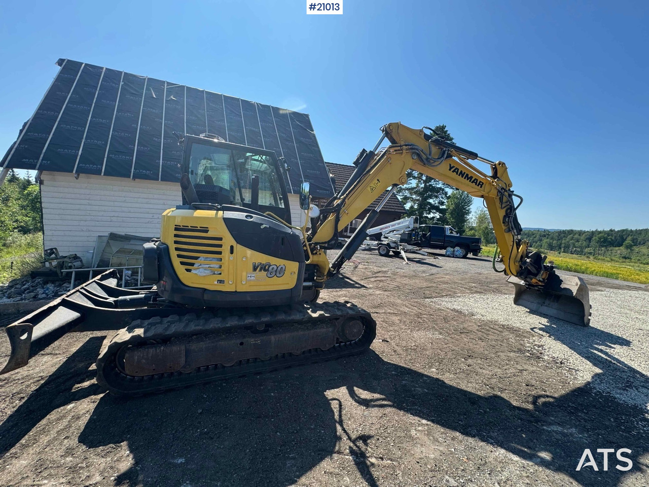 Yanmar VI080-1a - Ekskavator perayap: gambar 4 Yanmar VI080-1a - Ekskavator perayap: gambar 4