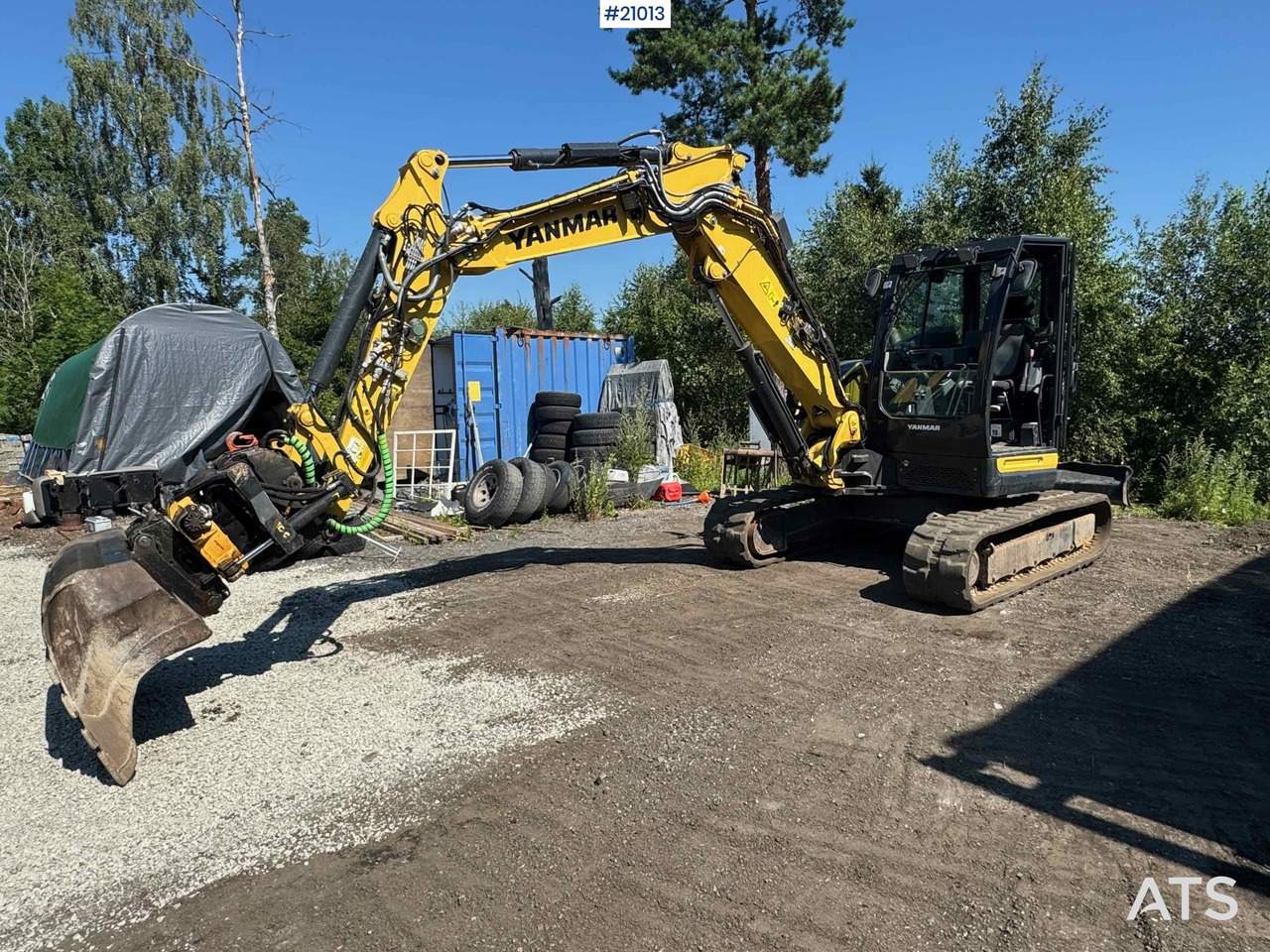 Yanmar VI080-1a - Ekskavator perayap: gambar 1 Yanmar VI080-1a - Ekskavator perayap: gambar 1