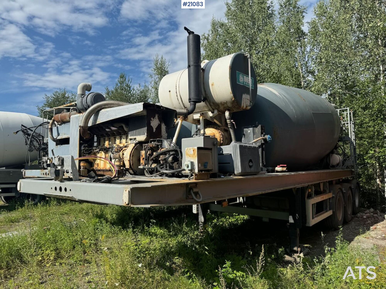 Zorzi Zorzi imer Betongtralle - Semi-trailer mixer beton: gambar 1 Zorzi Zorzi imer Betongtralle - Semi-trailer mixer beton: gambar 1