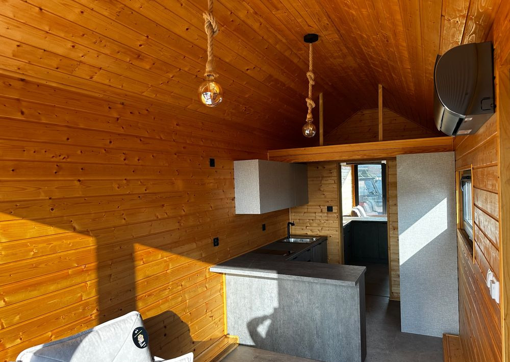 Boro Drewniany DOMEK MOBILNY na przyczepie 7,5m x 2,5m - Karavan: gambar 4 Boro Drewniany DOMEK MOBILNY na przyczepie 7,5m x 2,5m - Karavan: gambar 4