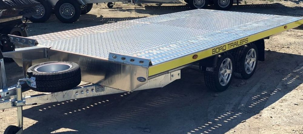 Boro NOWA LAWETA Merkury ALUMINIOWY 4,5m! - Trailer autotransporter: gambar 1 Boro NOWA LAWETA Merkury ALUMINIOWY 4,5m! - Trailer autotransporter: gambar 1