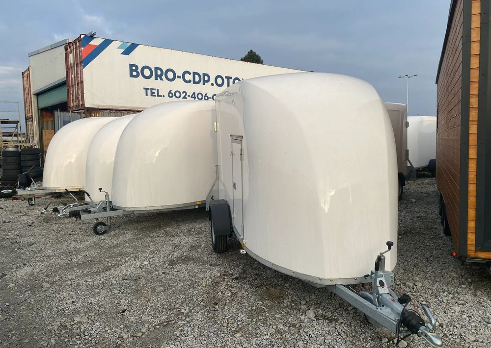 Niewiadów Furgon Niewiadów F1334 z trapem wjazdowym - Trailer mobil: gambar 1 Niewiadów Furgon Niewiadów F1334 z trapem wjazdowym - Trailer mobil: gambar 1