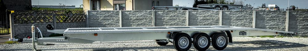 Niewiadów fabrycznie nowa LAWETA Indiana, bardzo solidna! 8,00m! - Trailer autotransporter: gambar 1 Niewiadów fabrycznie nowa LAWETA Indiana, bardzo solidna! 8,00m! - Trailer autotransporter: gambar 1