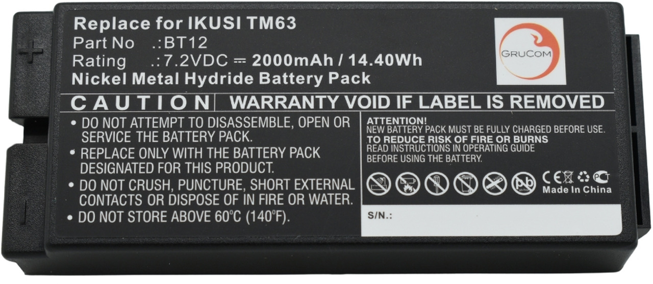 Compatible battery Ikusi BT12 - Baterai untuk Derek pemuat: gambar 4 Compatible battery Ikusi BT12 - Baterai untuk Derek pemuat: gambar 4